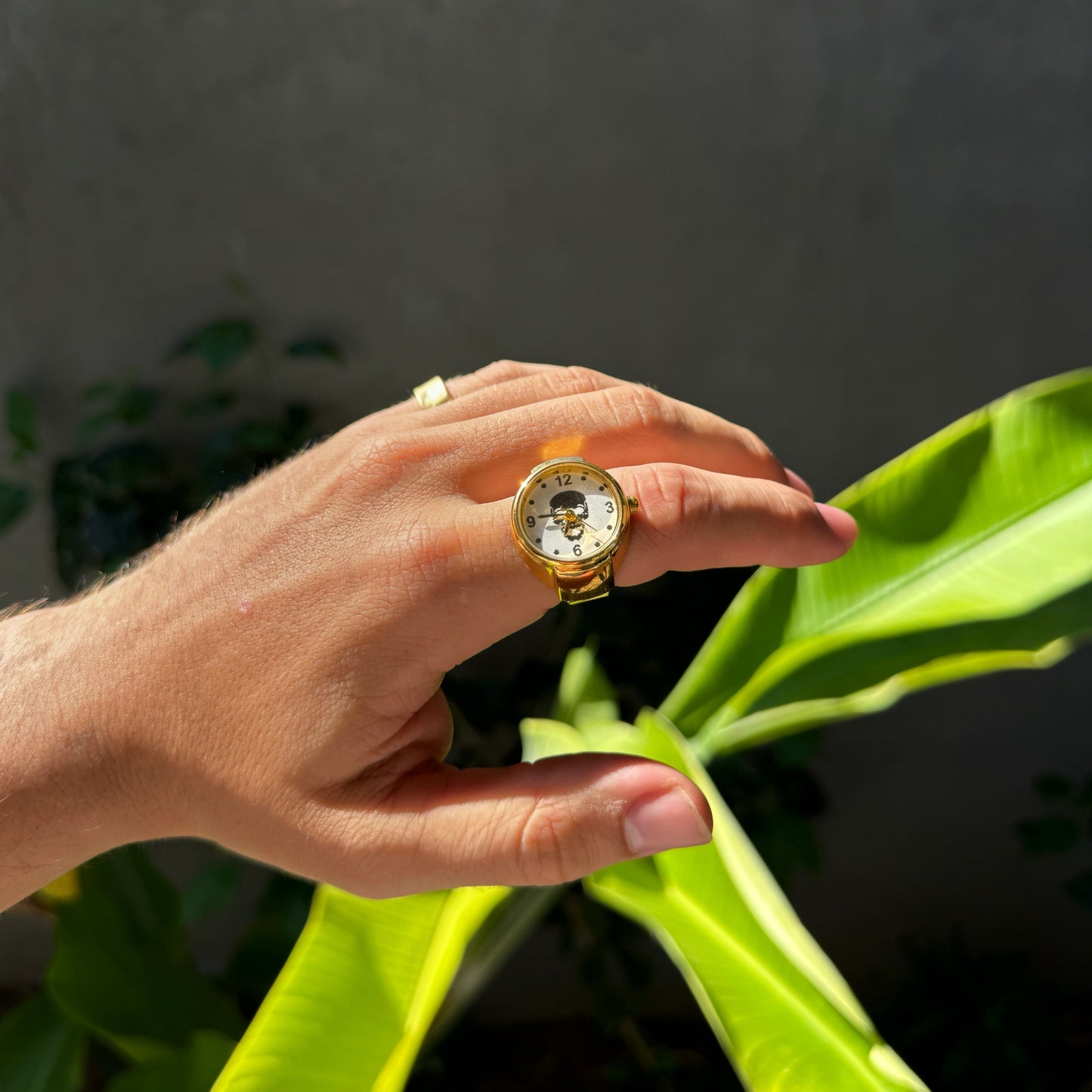 SKULL RING | GOLD