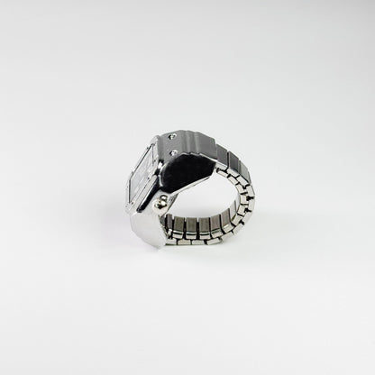 SANTOS RING | SILVER WHITE