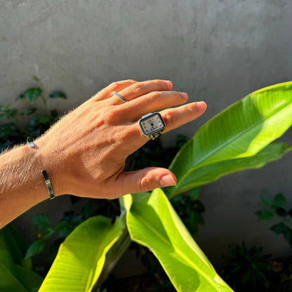 VINTAGE RING I SILVER WHITE