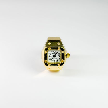 SANTOS RING | GOLD WHITE