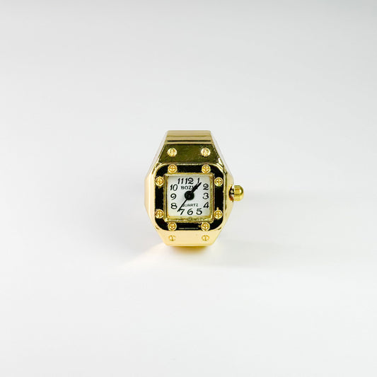 SANTOS RING | GOLD WHITE