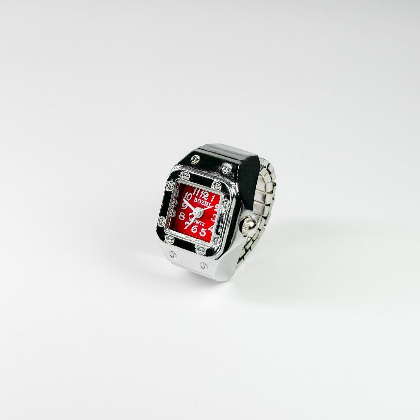 SANTOS RING | SILVER RED