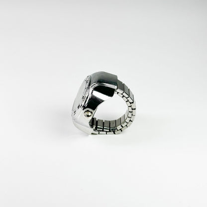 ROMA RING | SILVER BLACK