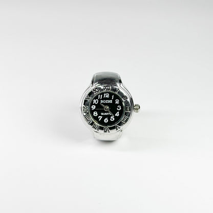 ROMA RING | SILVER BLACK