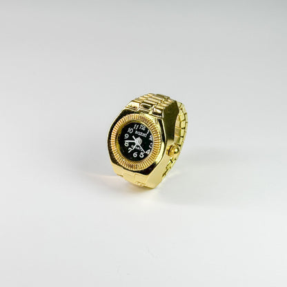 MILANO RING | GOLD BLACK