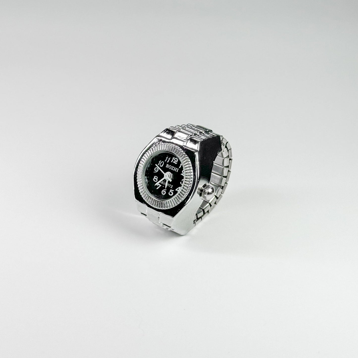 MILANO RING | SILVER BLACK