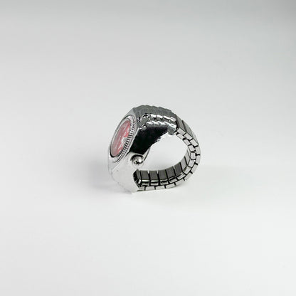 MILANO RING | SILVER RED