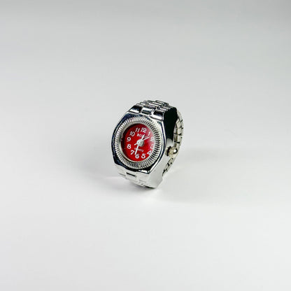 MILANO RING | SILVER RED