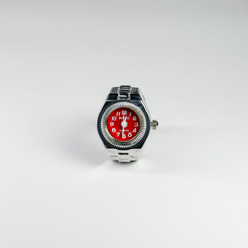 MILANO RING | SILVER RED