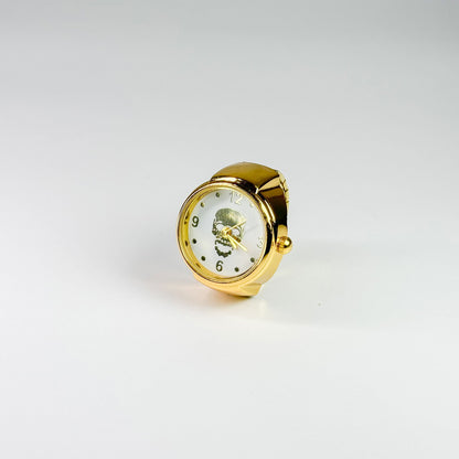 SKULL RING | GOLD